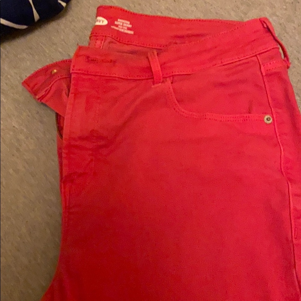 Hot Pink Jeans